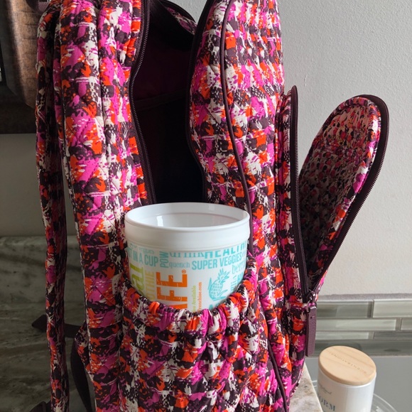Vera Bradley Houndstooth tweed backpack main image 11